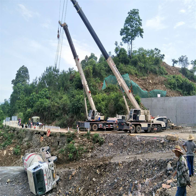 青岛青岛24小时应急道路救援吊装吊装现场实拍